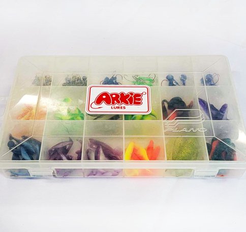 144 - Piece Paddle Tail Kit - Arkie Lures