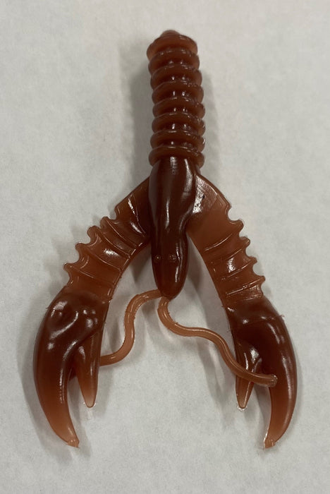 Crawfish Jig Trailer - Color Brown - Arkie Lures