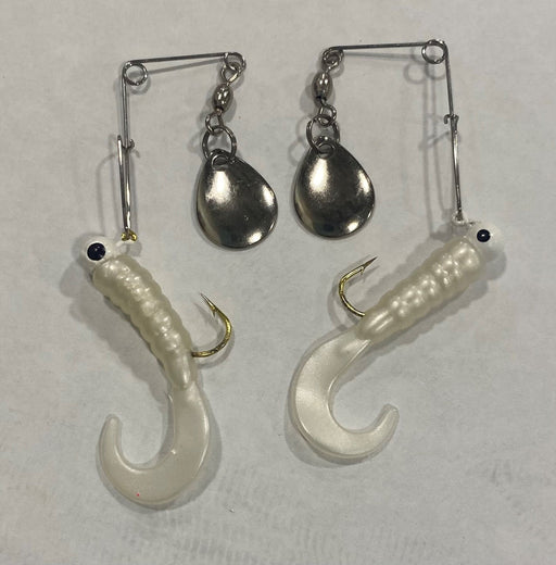 Rigged Curl Tail Spinners - Arkie Lures