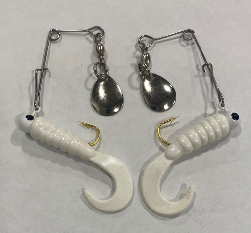 Rigged Curl Tail Spinners - Arkie Lures