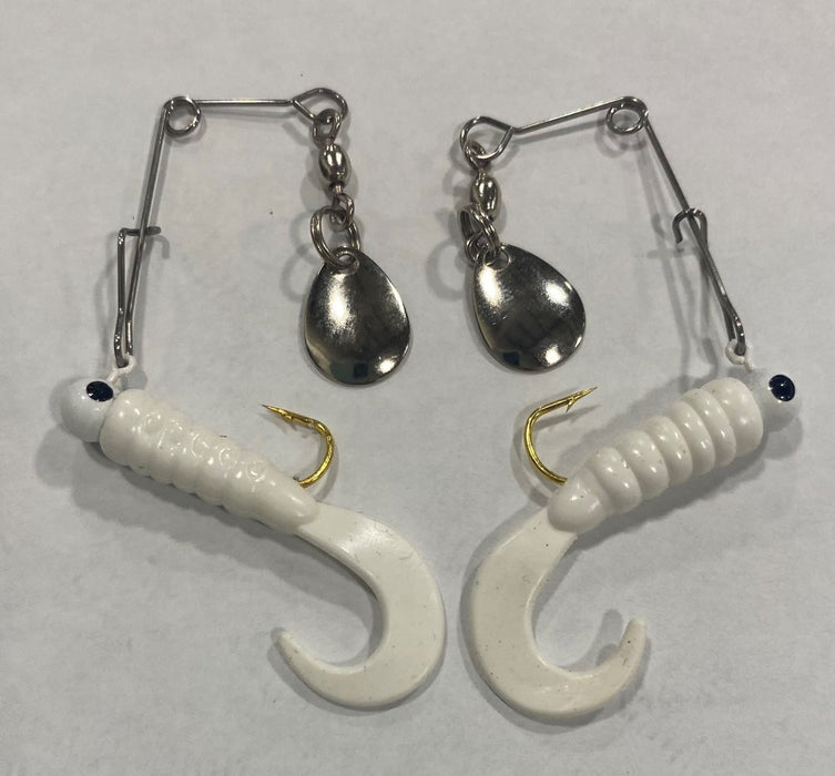 Rigged Curl Tail Spinners - Arkie Lures