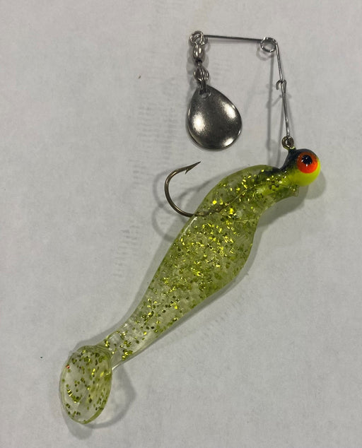 Rigged Minnow Paddle Tail - Arkie Lures