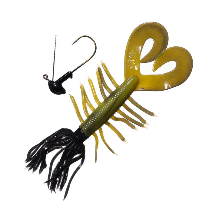 Salty Crawlin' Grub Jig - Arkie Lures