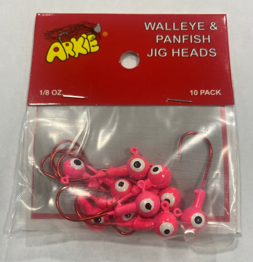 Walleye & Panfish Jig Heads - Arkie Lures