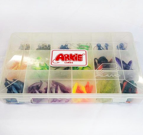 144 - Piece Paddle Tail Kit - Arkie Lures