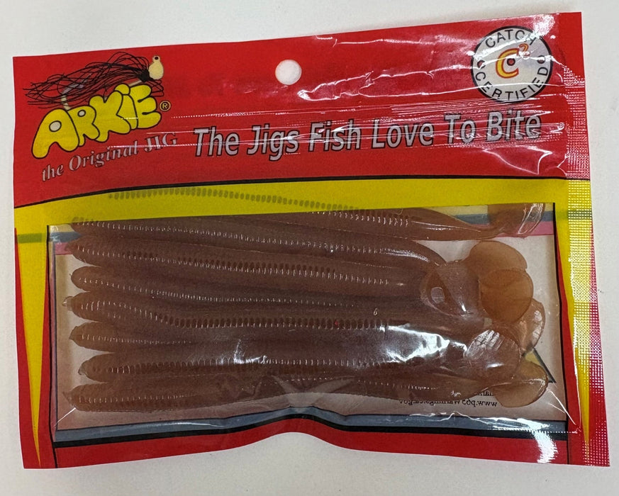 4" Paddle Tail Worm - Arkie Lures