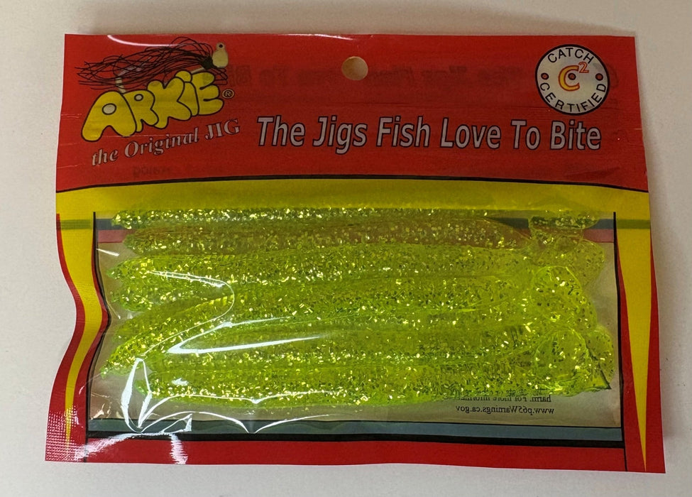 4" Paddle Tail Worm - Arkie Lures