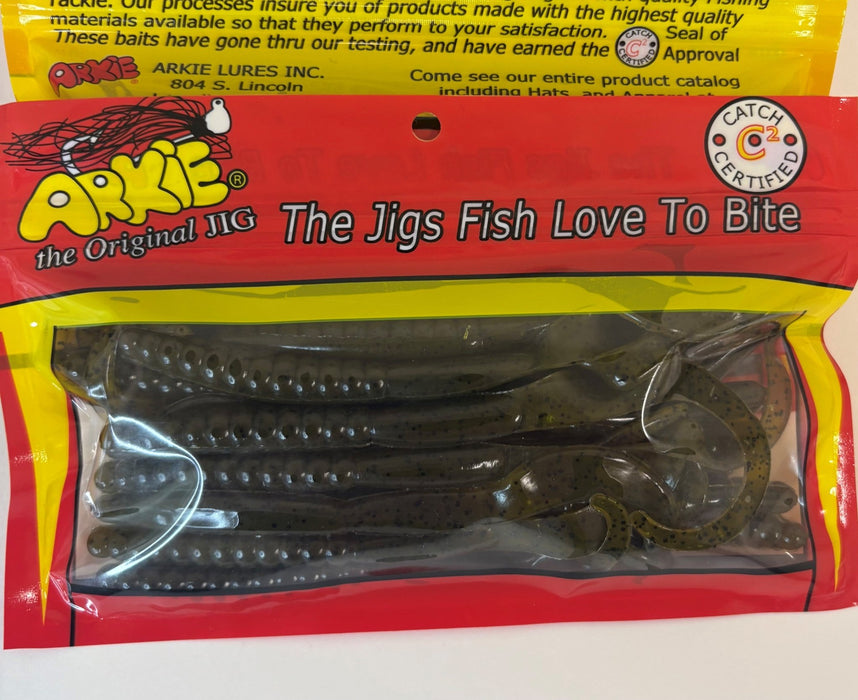 7" Ribbon Tail Worm - Arkie Lures