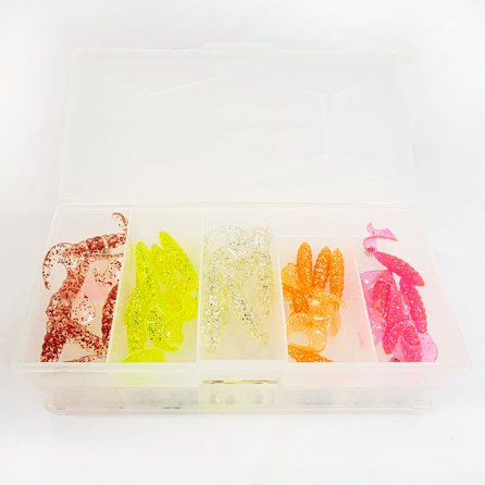 90 - Piece Glitter Box Kit - Arkie Lures