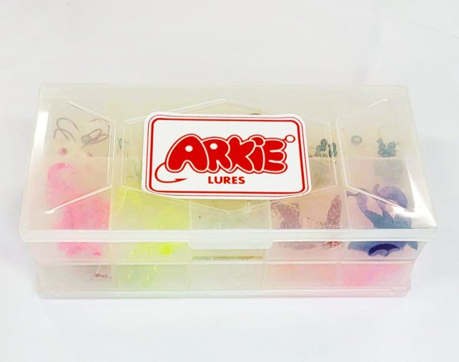 all pink tackle box 90-Piece Glitter Box Kit