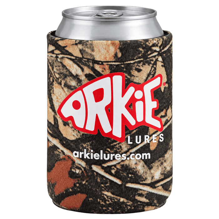 Arkie Camo Collapsible Koozie - Arkie Lures