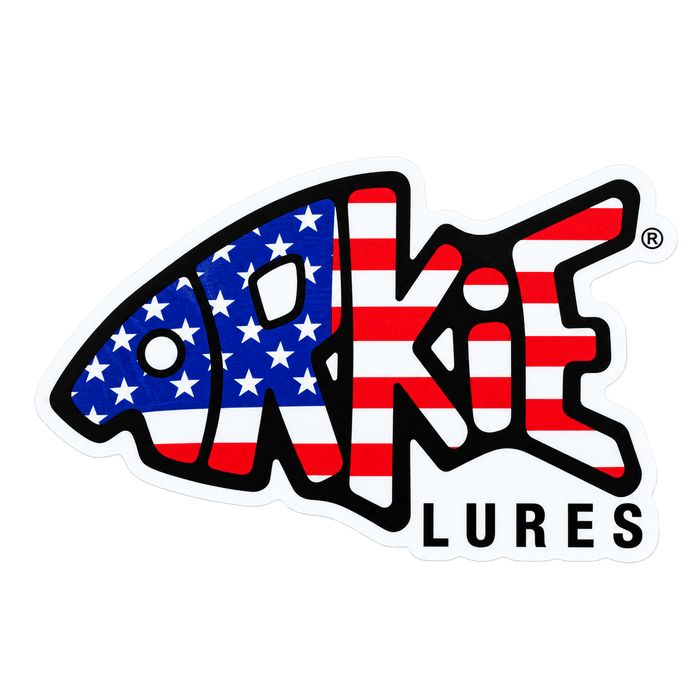 ARKIE LURES American Flag Sticker - Arkie Lures