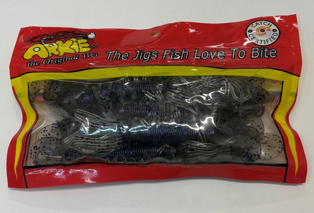 Salty Crawlin' Grubs - Close out colors - Arkie Lures