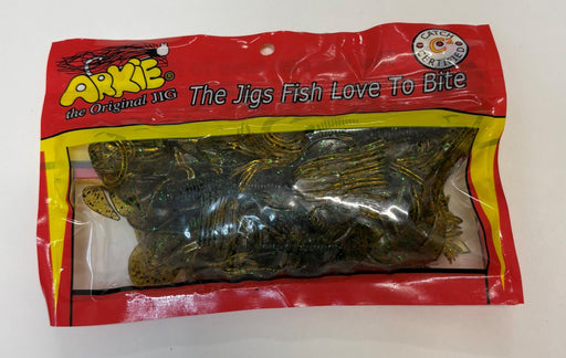 Salty Crawlin' Grubs - Close out colors - Arkie Lures