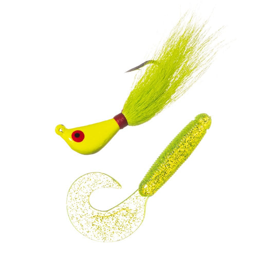 Bucktail Striper Jigs with Tails - Arkie Lures