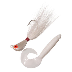 Bucktail Striper Jigs with Tails - Arkie Lures