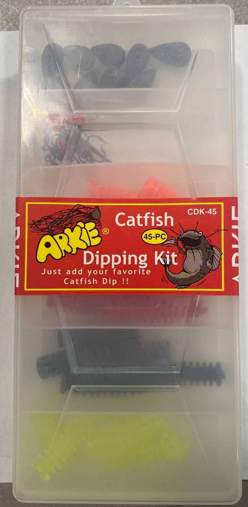 cat fish lures Arkie Lures 45 Piece Catfish Kit