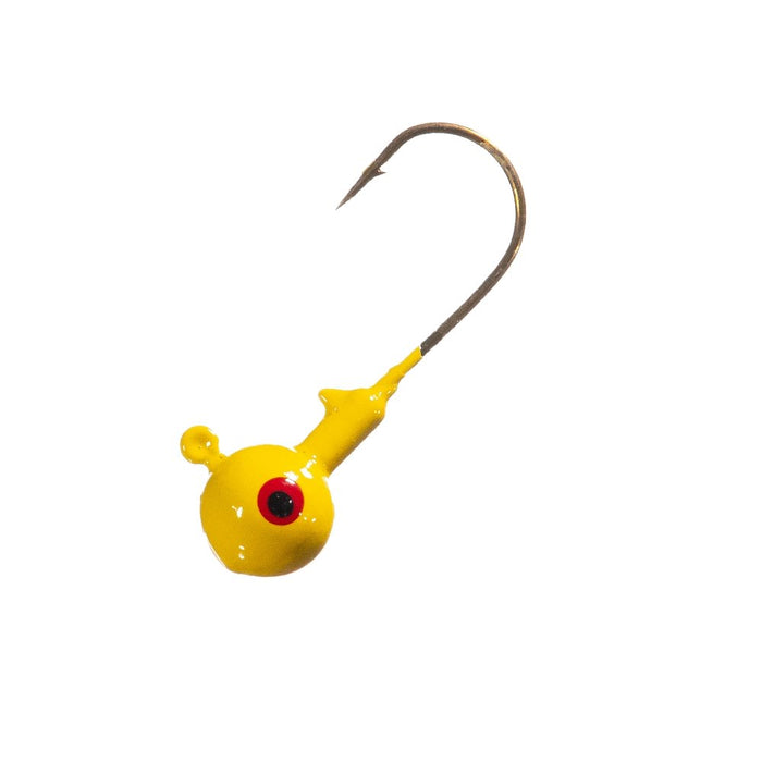 arkie fishing hook Double Eye Painted Bronze Hooks Chartreuse / 1/4 oz / 100