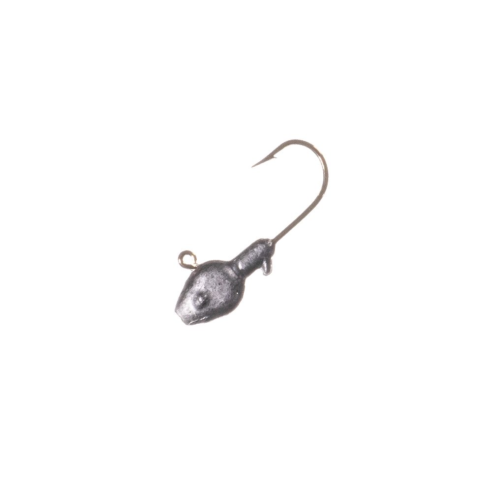 10 Jig Testa Di Pesce 1oz Per Fluke, Non Verniciati, Piombo, Pesca In Acqua Dolce E Salata