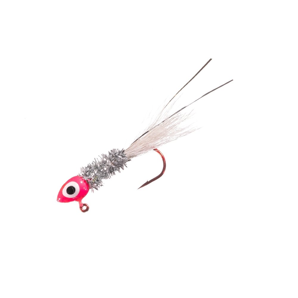 arnie's fishing lures Arkie Lures Original Shineee Hineee Pink White BSH-116-8
