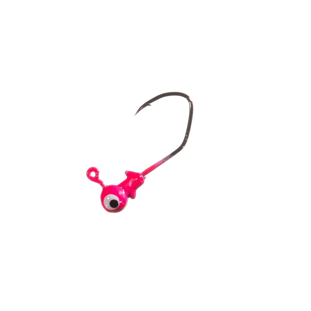 arkie fishing jig head red hook fleet farm Arkie Lures Painted Sickle Hook Heads Purple PSH-132-15
