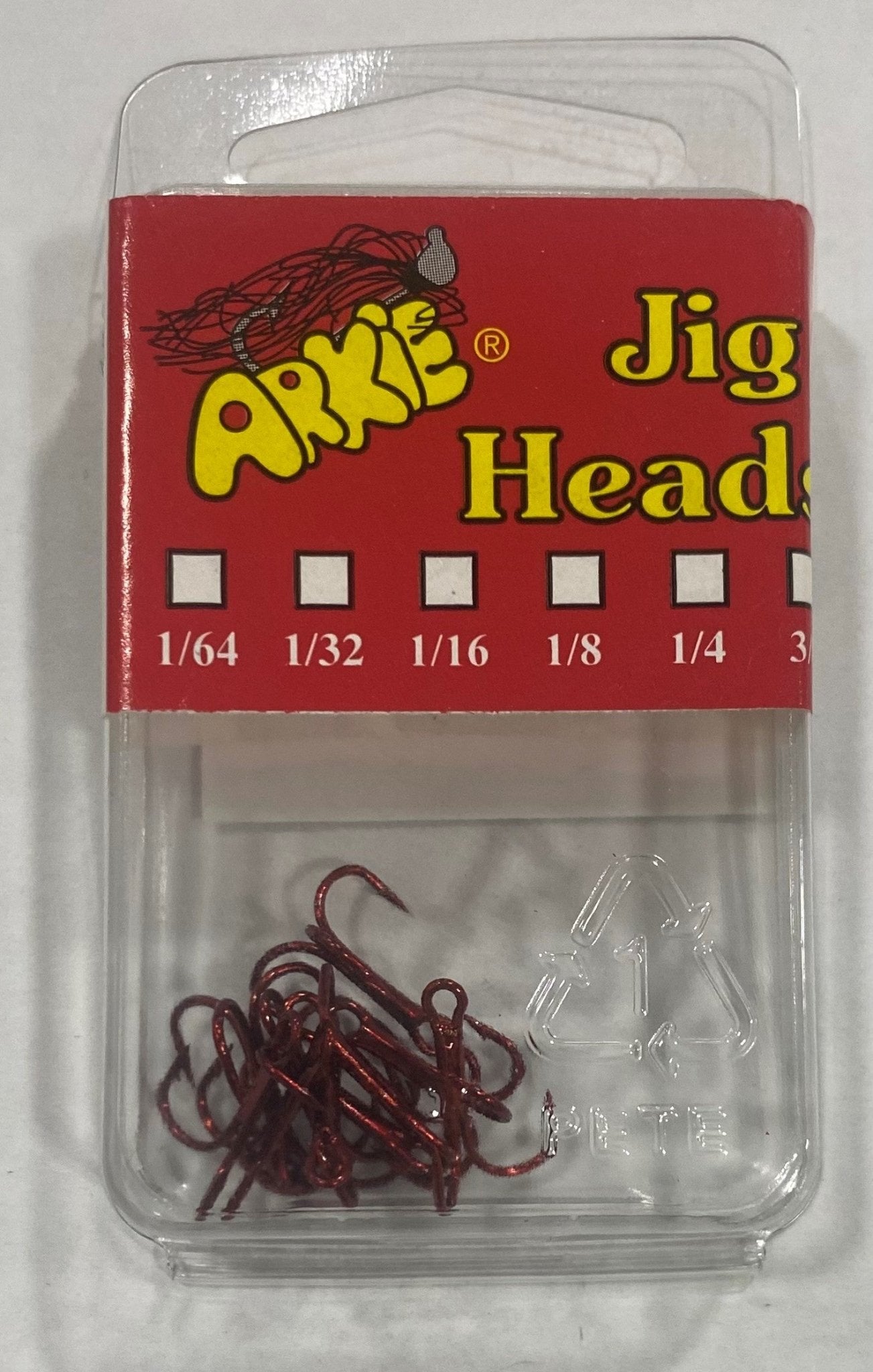 buy red fishing hooks Arkie Lures Red Treble Hooks Red Hook RH-220-10