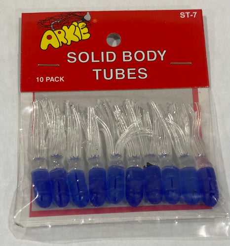 Solid Body Tubes ST-7-C - Arkie Lures